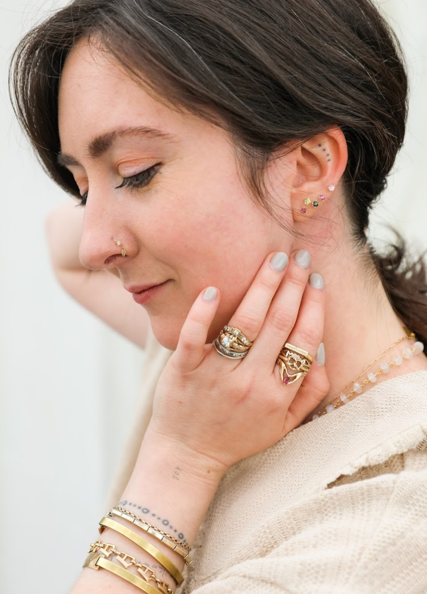 Susan Tourmaline Stud Set - Stone Cooper