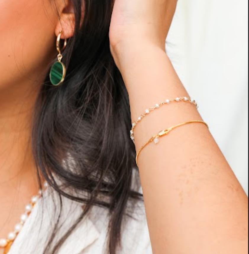 Pearl Ana Bracelet - Stone Cooper