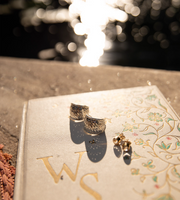 Silver Wicker Hoops - Stone Cooper