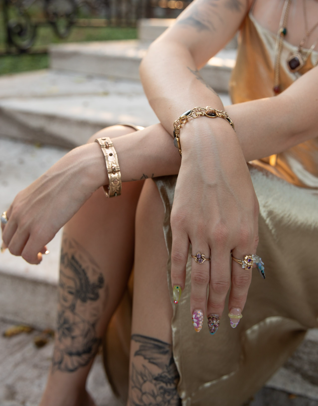 Verna Victorian Bracelet - Stone Cooper