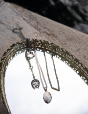 Louisa Sterling Locket - Stone Cooper