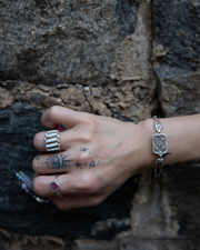 Alvera Antique Diamond Filigree Bracelet - Stone Cooper