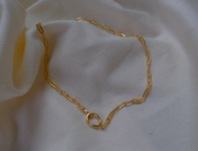 Gold Filled Chain Charm Holder - Stone Cooper