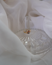 Vintage Rainbow Gemstone Ring 10K (6.5) - Stone Cooper