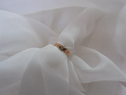 9K Antique Clover Pinky Ring (4) - Stone Cooper