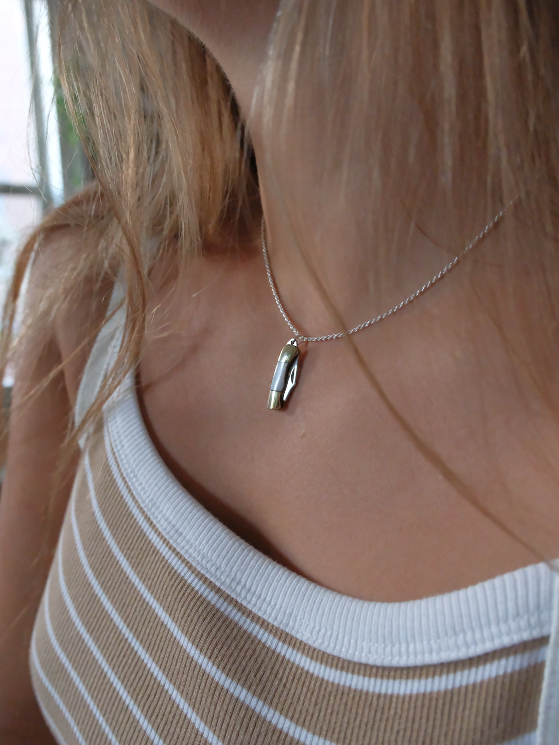 Good-Luck Green Claw Knife - Stone Cooper