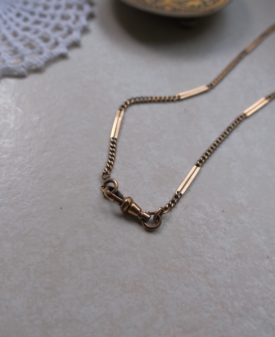 Nancy Gold-filled Watch Chain Necklace - Stone Cooper