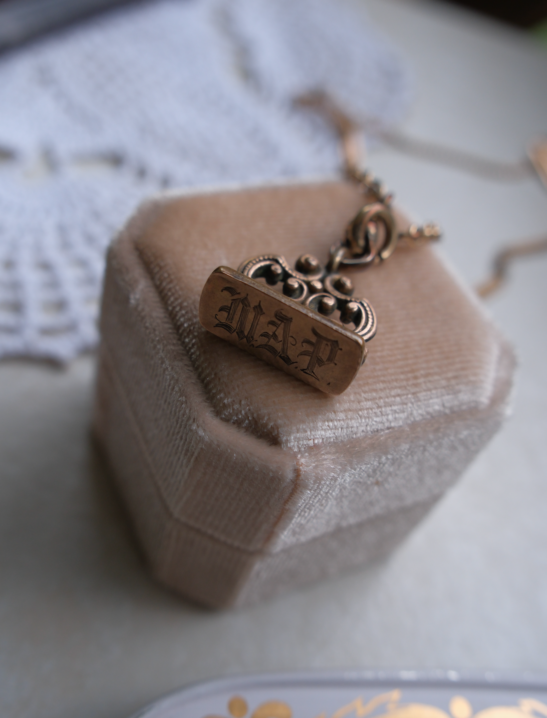 Winnie Victorian Fob, Watch Chain Necklace - Stone Cooper