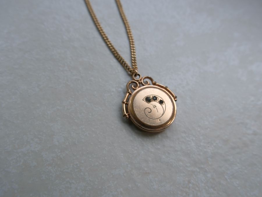 Dorothy Gold-Filled Crystal Fob Necklace - Stone Cooper