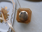 E.A.Y. Gold-Filled Flower Locket - Stone Cooper