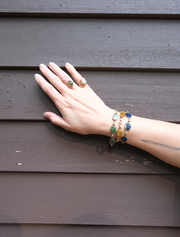 Josephine Tiger's Eye Gold-Filled Bracelet - Stone Cooper