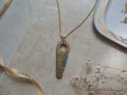 Gold-Filled 'E.D.S' Cigar-Cutter Necklace - Stone Cooper