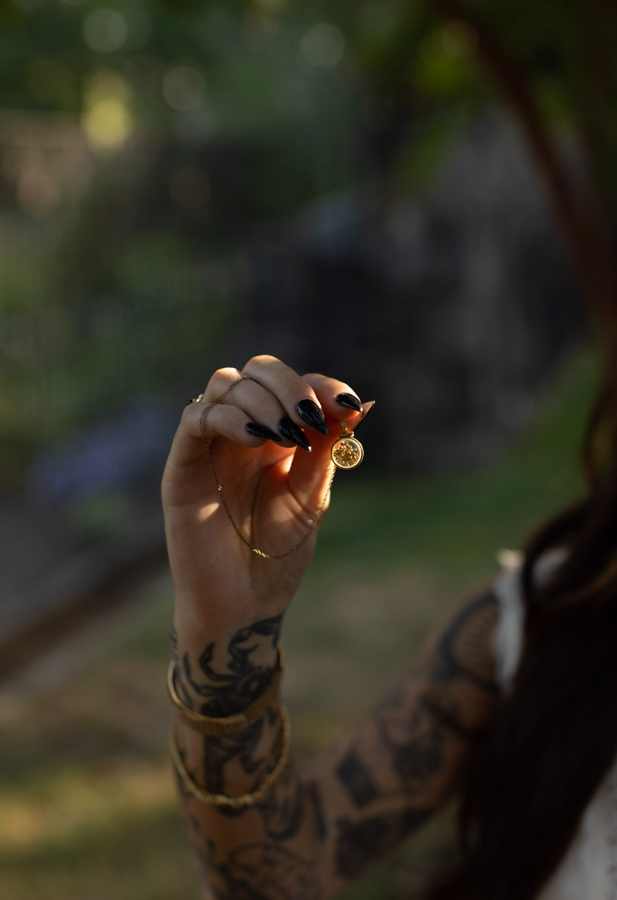 Gold-Filled 24K Gold Nugget Necklace - Stone Cooper