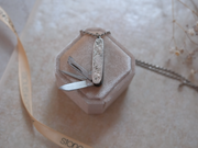 Domenico Sterling Silver Knife Necklace - Stone Cooper