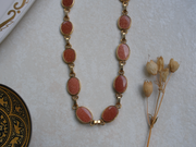 Simon Gold-filled Goldstone Necklace - Stone Cooper