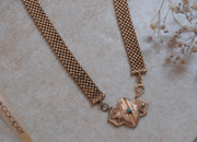 Violet Gold-Filled Turquoise Necklace - Stone Cooper