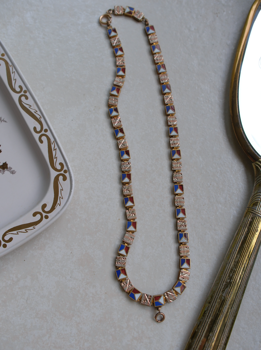 Augustine Gold-Filled Victorian Book Chain - Stone Cooper