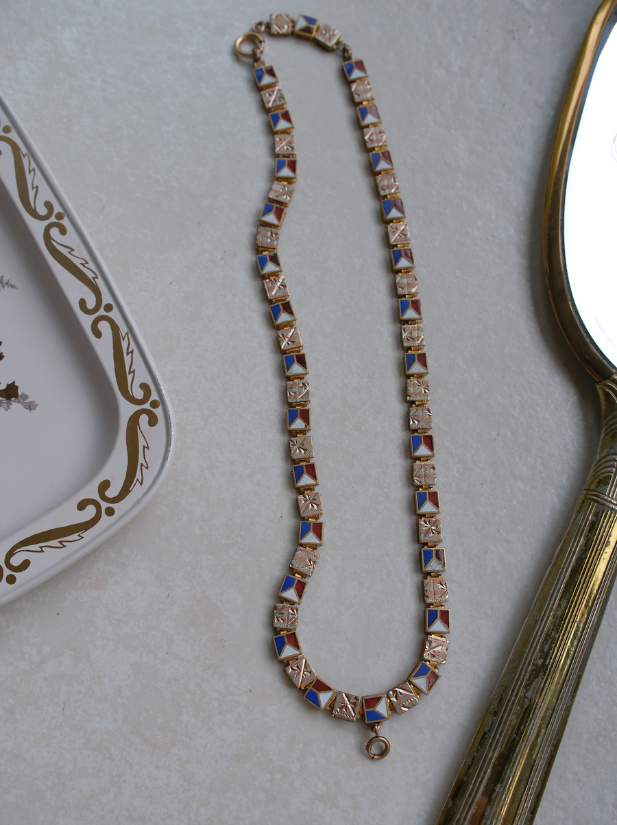 Augustine Gold-Filled Victorian Book Chain - Stone Cooper