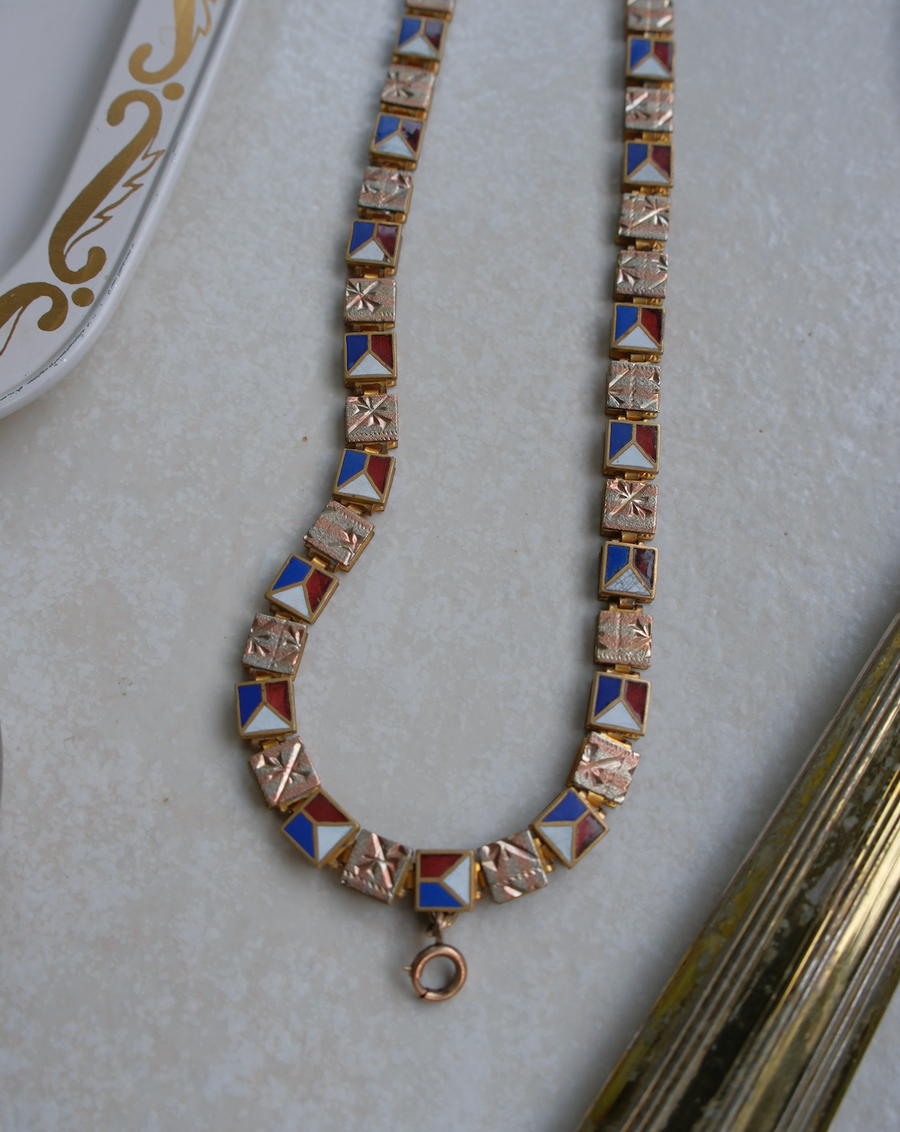 Augustine Gold-Filled Victorian Book Chain - Stone Cooper