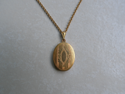 Frances Gold-Filled Oval Locket - Stone Cooper