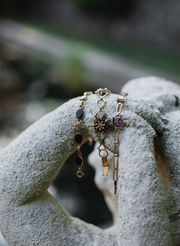 Anna Onyx Gold Filled Bracelet - Stone Cooper