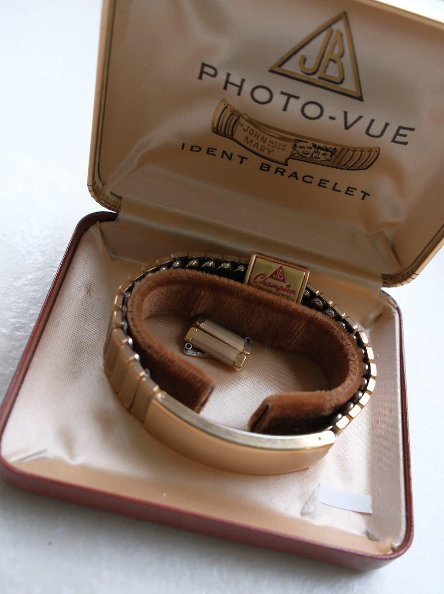 Gold-Filled Photo-Vue Expansion ID Bracelet - Stone Cooper