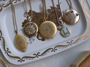 Sabina Gold-Filled Flower Locket - Stone Cooper