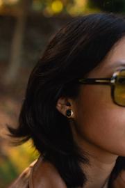 Onyx Ruthie 14K Studs - Stone Cooper