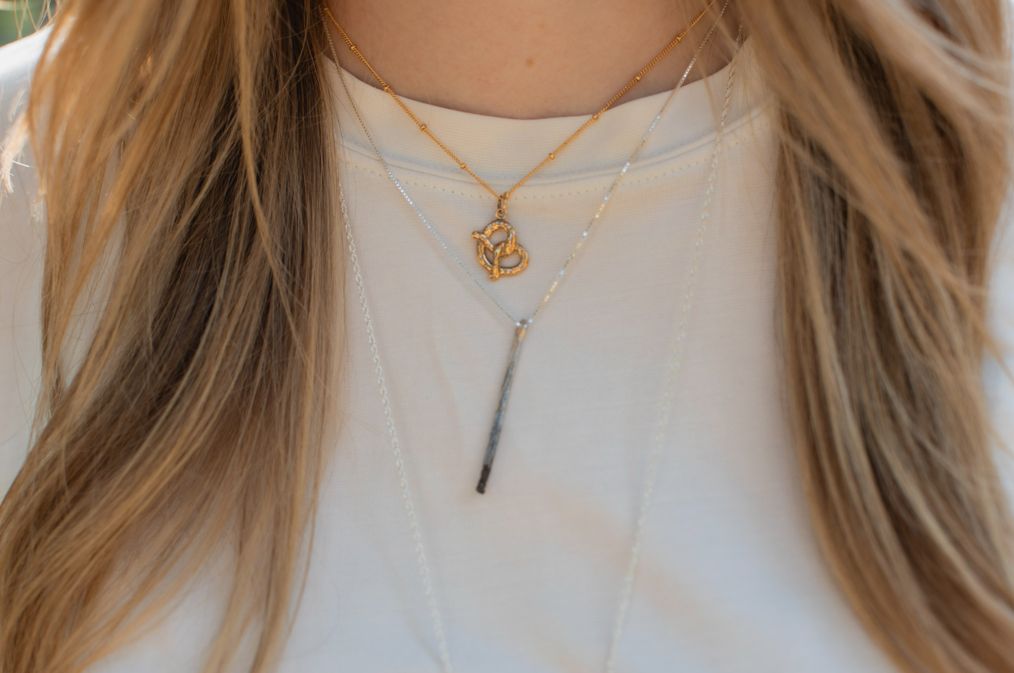 Philly Pretzel Necklace - Stone Cooper