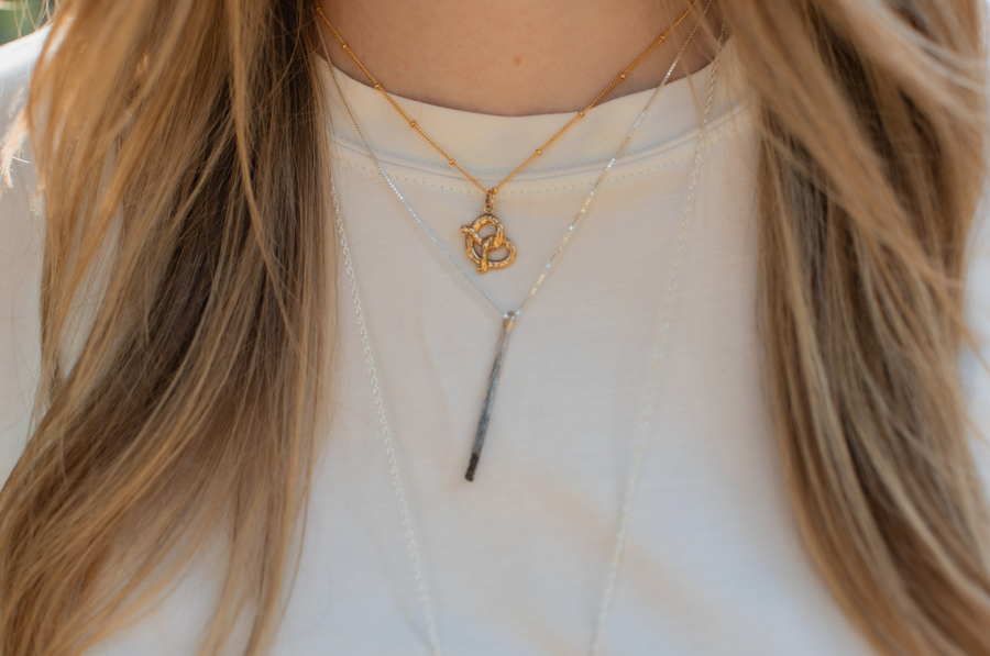 Philly Pretzel Necklace - Stone Cooper