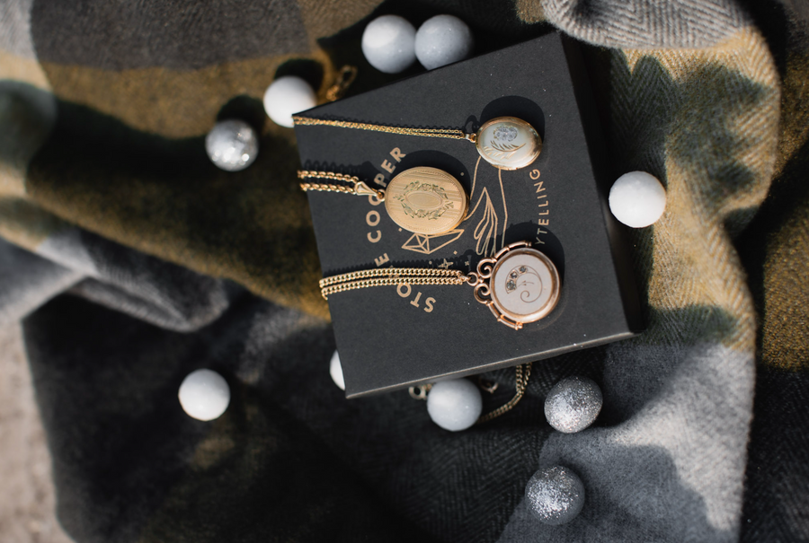 Dorothy Gold-Filled Crystal Fob Necklace - Stone Cooper