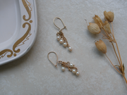 14K Doris Pearl Dangle Earrings - Stone Cooper