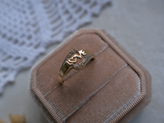 10K Diamond 'LOVE' Ring (7.5) - Stone Cooper