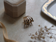 10K Sapphire Hinged Stacked Ring (6) - Stone Cooper