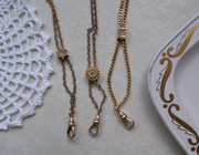 Bernice Slide Lorgnette Chain - Stone Cooper