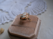 10K Cameo Heart Diamond Ring (6.5) - Stone Cooper