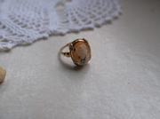 10K Cameo Heart Diamond Ring (6.5) - Stone Cooper