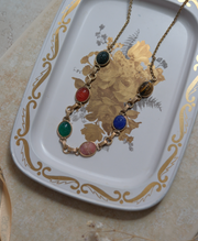 Herline Gold-Filled Scarab Necklace - Stone Cooper