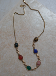 Herline Gold-Filled Scarab Necklace - Stone Cooper