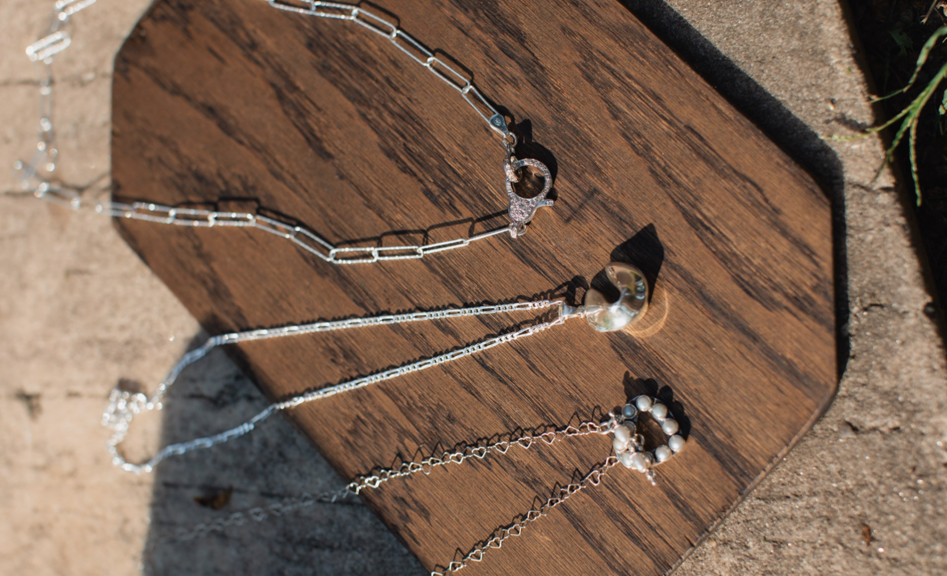 Miriam Sterling Diamond Clasp Necklace - Stone Cooper