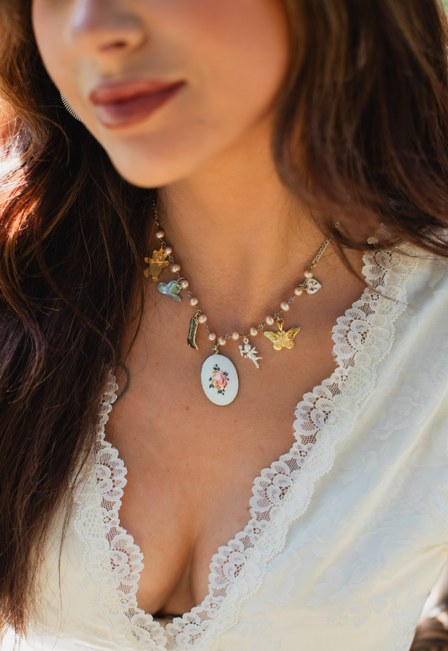 Cottage Charm Necklace - Stone Cooper