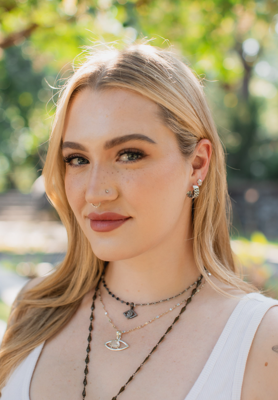 Ada Diamond Eye Necklace - Stone Cooper