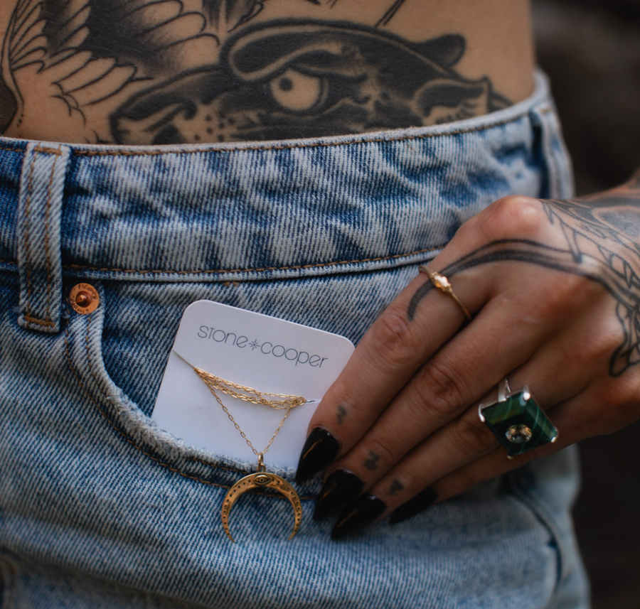 Solar Vortex Necklace - Stone Cooper