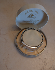 Silver Photo-Vue Expansion ID Bracelet
