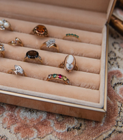 Vintage Rainbow Mother's Ring 10K (7) - Stone Cooper