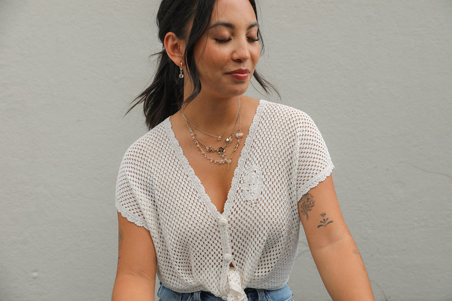 Alma Topaz Necklace - Stone Cooper