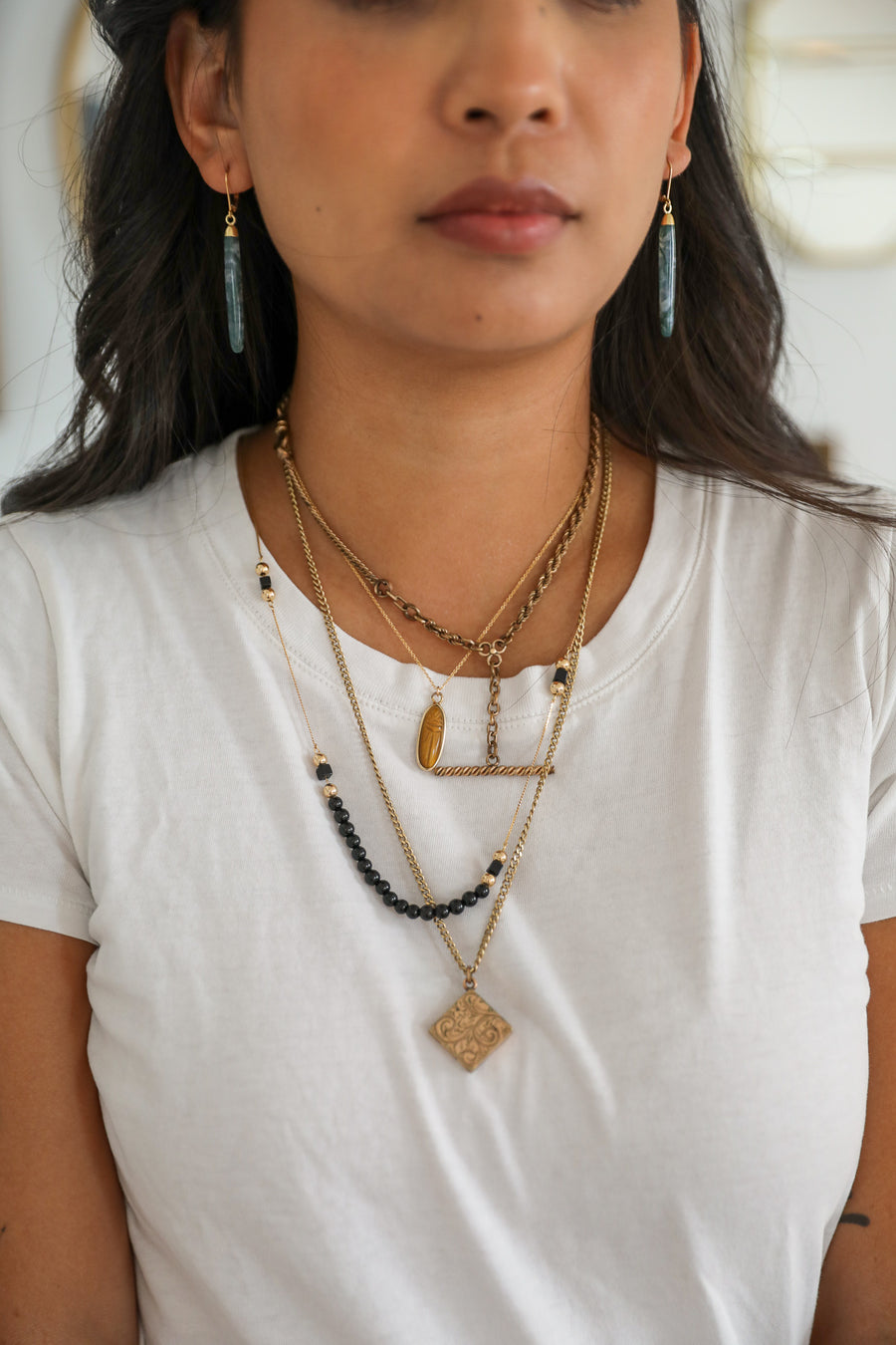 Lore Drop Earrings - Stone Cooper