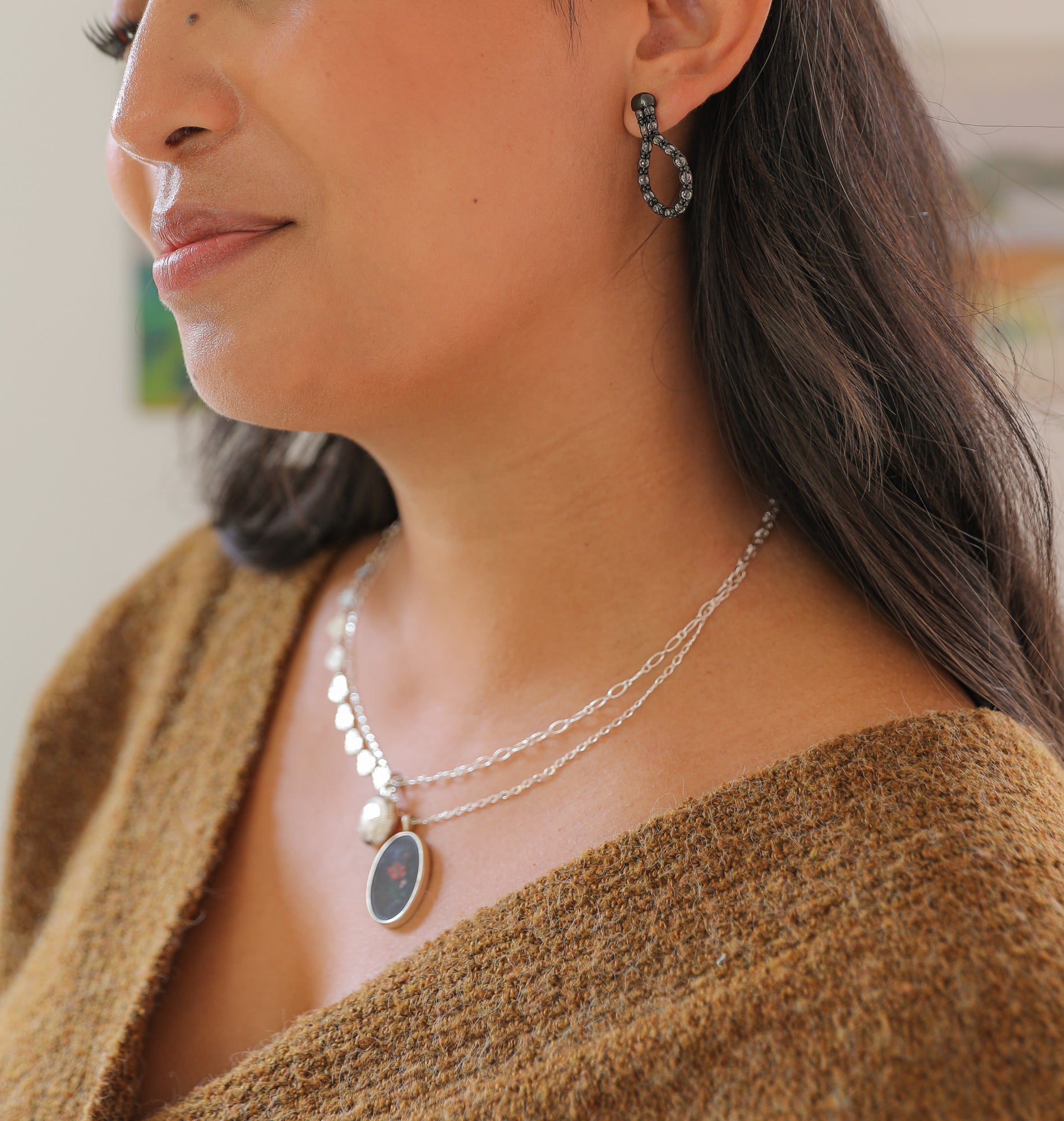 Aviva Earrings - Stone Cooper