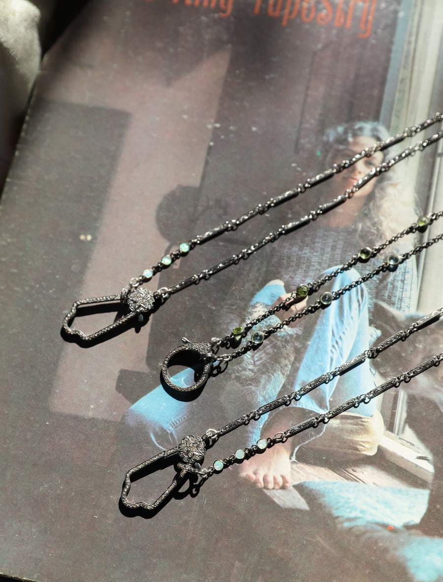 Arlene Diamond Clasp Necklace - Stone Cooper
