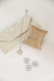 Silver Locket & Bracelets Set - Stone Cooper